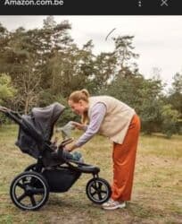 коляска prego: Коляска, цвет - Коричневый, Б/у — 4