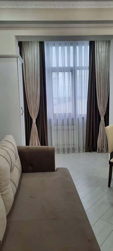 1комнатный квартира бишкеке: 1 комната, Постельное белье, Кондиционер, Парковка — 4