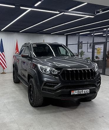 Ssangyong Rexton Khan: 2018 г., 2.2 л, Дизель, Пикап