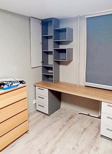 Шкафтар: Буйрутма эмеректер, Конок бөлмөсү, Ашкана гарнитурасы, Шкаф, Керебет — 2