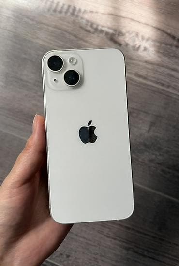 бэушный айфон 4: IPhone 14, Б/у, 128 ГБ, Белый, Защитное стекло, Чехол — 1