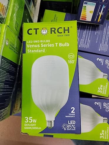 LED лампа CTORCH Venus Series T Bulb Standard - Тип: LED SMD, форма T lalafo.kg да LED лампа CTORCH Venus Series T Bulb Standard - Тип: LED SMD, форма T