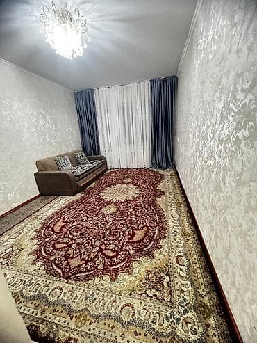 2 комнаты, 50 м², Толойкон мкр., 105 серия, 4 этаж, Косметический ремонт