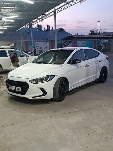 авто пакраски: Hyundai Elantra: 2017 г., 1.6 л, Автомат, Бензин, Седан — 2