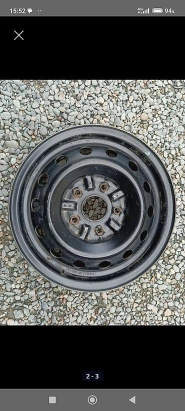diska 14: Железные Диски R 14 Toyota, Комплект, отверстий - 5, Новый — 1