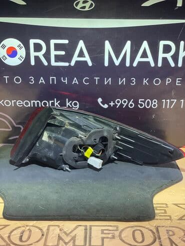 багаж соната: Задний левый стоп-сигнал Hyundai 2017 г., Б/у, Оригинал — 4