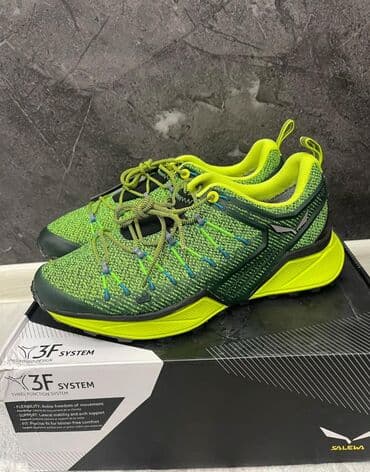 gore tex: Мужские кроссовки, 41, Salewa, Новый, цвет - Зеленый, Платная доставка, Самовывоз — 6