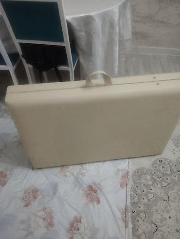 массажный столик: Складная косметологическая кушетка Б/У - Тип: переносная складная — 6