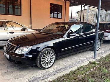 bmw 3: Mercedes-Benz S-Class: 2003 г., 3.7 л, Типтроник, Бензин, Седан — 2