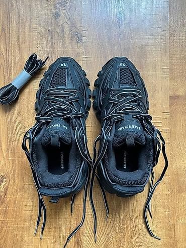 трековая обувь: Кроссовки, 38, Balenciaga, Новый, цвет - Черный, Бесплатная доставка — 1