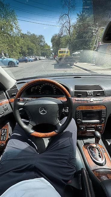 авто кандицанер: Mercedes-Benz S-Class: 2003 г., 3.7 л, Автомат, Бензин, Седан — 6