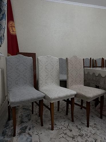 жу: Чехлы на стулья с высоким спинкой - Эластичные чехлы на стулья без — 8