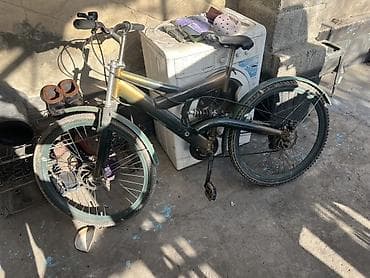 электро колесо на велосипед: Горный велосипед с двухподвесной рамой. Основные характеристики: - — 1