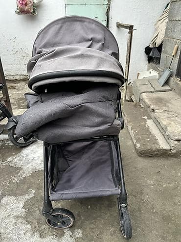 foo foo: Коляска, цвет - Черный, Б/у — 6