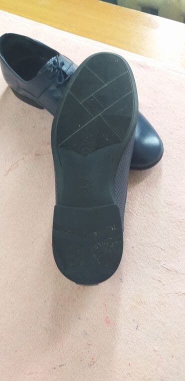 ecco 42: Мужские туфли, 41, Б/у, цвет - Синий, Самовывоз — 3