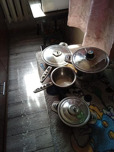печка на фит: Кухонный. набор. из. нержавеющей. стали — 1