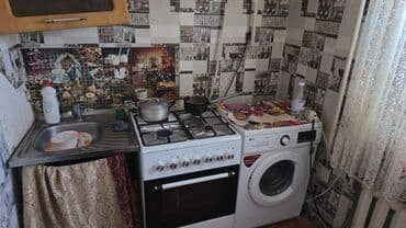 сдача квартиры в аренду бишкек: 3 комнаты, 57 м², 1 этаж, Старый ремонт — 5