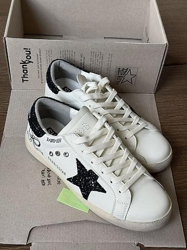nike react: Кроссовки, 40, Golden Goose, Б/у, цвет - Белый, Платная доставка — 6