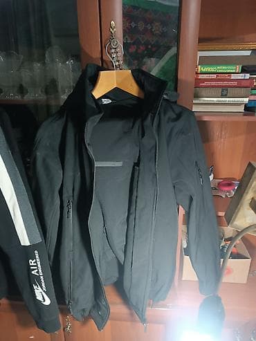 толстовки puma: Черные спортивные кофты/куртки с капюшоном. Вариант 1 (с белыми — 2