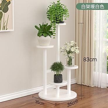 держатель для цветов: Полка, этажерка для цветов, Новый, МДФ, Платная доставка — 3