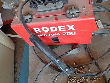 эл паяльник: Сварочный аппарат RODEX MIG–MMA 200 - Тип: инверторный — 1