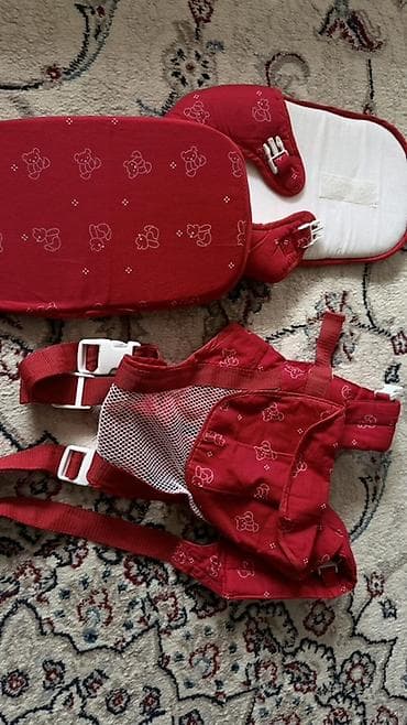 прокат костюм мишки: Детский комплект для переноски и ухода за малышом, бордового цвета с — 1
