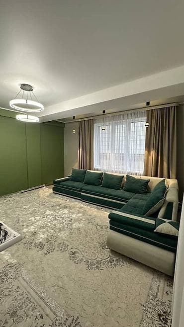 mega hous: 2 комнаты, 78 м², Джал-15 Элитка, 2 этаж, Евроремонт — 1