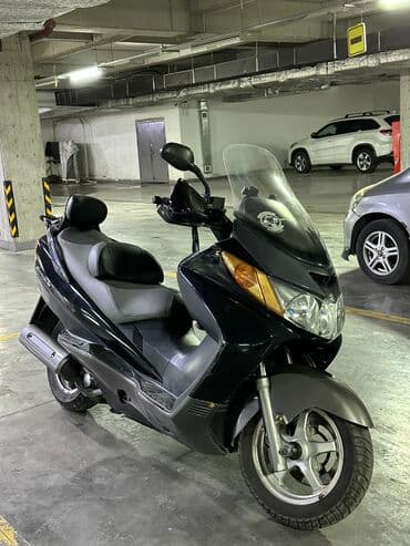 купить трехколесный электроскутер бу: Макси-скутер Suzuki, 420 куб. см, Бензин, Б/у — 7