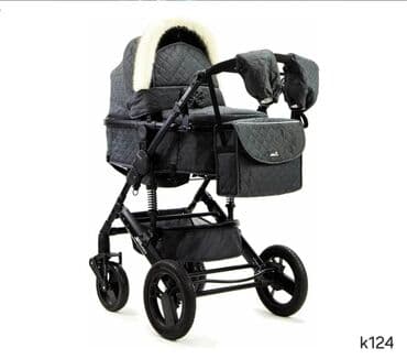 удобная детская коляска: Коляска, цвет - Коричневый — 2