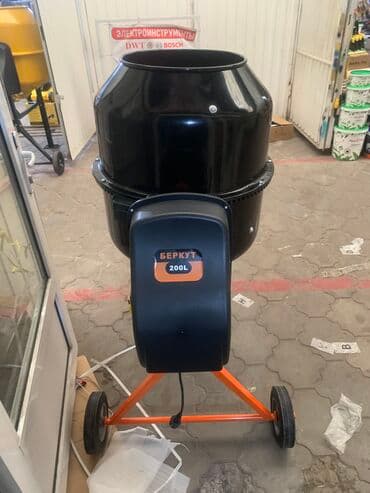 смисители: Бетона Мешалка на 200литров Российская фирма Двигатель 1,1 медный — 2