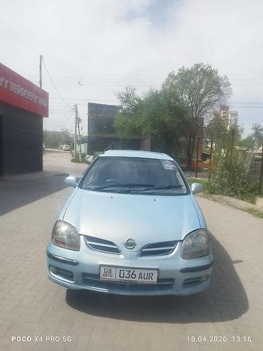 Nissan Almera Tino: 2000 г., 1.8 л, Автомат, Бензин, Минивэн