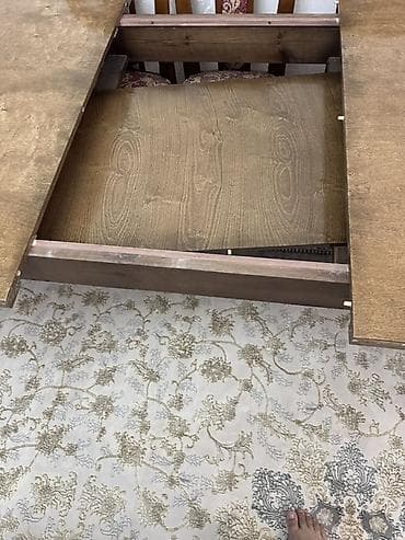 Стол трансформер Для зала, Раскладной стол, цвет - Коричневый