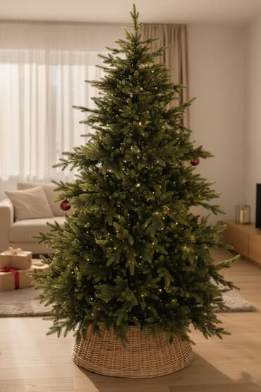 хвойные гирлянды: Искусственная новогодняя ёлка Камера не передает, вживую она шикарная — 1