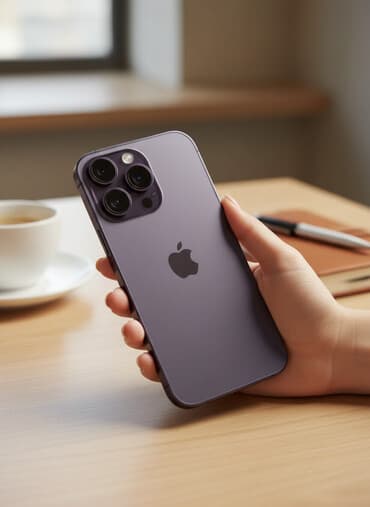 IPhone 14 Pro, Б/у, 256 ГБ, Deep Purple, Зарядное устройство, Защитное стекло, Кабель, 85 % at lalafo.kg IPhone 14 Pro, Б/у, 256 ГБ, Deep Purple, Зарядное устройство, Защитное стекло, Кабель, 85 %