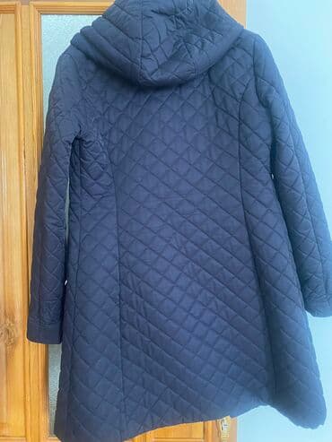 пальто италия: Теплая стеганая куртка с капюшоном Италия. Размер 42 (s-m) Цена 3 500с — 2