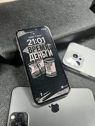garmin 8: IPhone 12 Pro, Б/у, 128 ГБ, Графит, Защитное стекло, Чехол, 88 % — 2