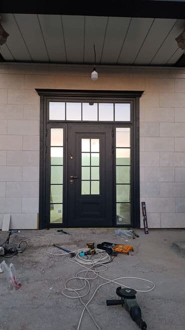 купить бочку из нержавейки: Двери для домов и квартир, Металлическая, Двухстворчатая, Кованная, цвет - Серый — 8