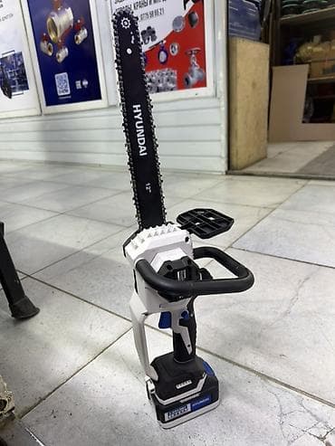 Аккумуляторная цепная пила Hyundai - Питание: аккумуляторная (съемный