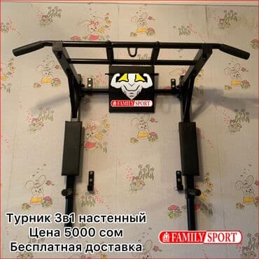 купить турник и брусья для дома: Турник, Новый, Бесплатная доставка — 1