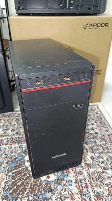 atx: Корпус ПК, Б/у, Winstar, Micro-ATX, цвет - Черный — 2