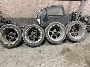 Дөңгөлөктөр монтажда R 18, All-season, Колдонулган, Комплект, Жеңил унаалар, Куйма, тешиктери - 5 — 4