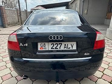 салон машины: Audi A4: 2001 г., 2 л, Механика, Бензин, Седан — 2