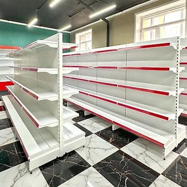 ремонт витрин: Стеллаж металлический сборный, железная полка Классические стеллажи — 4