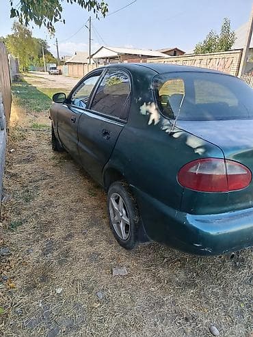 каракол машына лада: Daewoo Lanos: 1999 г., 1.6 л, Кол менен иштөөчү, Бензин, Седан — 2