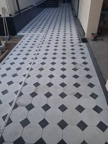 кафельная резка: Укладка тротуарной плитки под ключ стаж более 10 лет цена от 350 до — 6