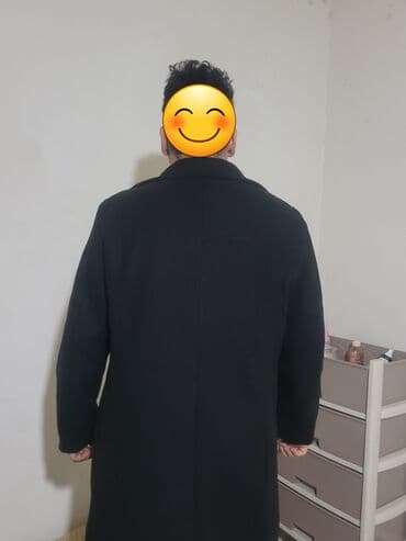 Пальто: Мужское пальто классического кроя - Цвет: черный - Длина: ниже колена — 4