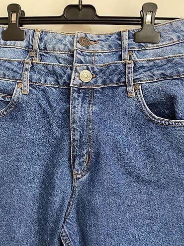 винтажные джинсовые куртки: Повседневное платье, Длинная модель, S, M, L — 10