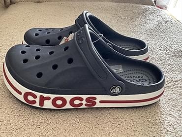 Босоножки, сандалии, шлепанцы: Мужские сандалии, 39, Crocs, Новый, цвет - Синий, Самовывоз — 4