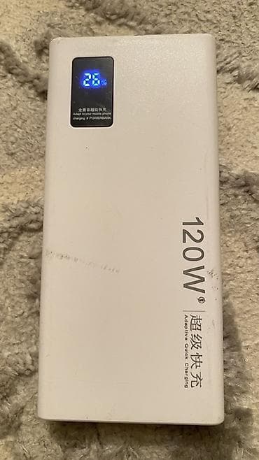 Техника и электроника: Внешний аккумулятор (power bank) K7, быстрая зарядка 120W Основные — 1
