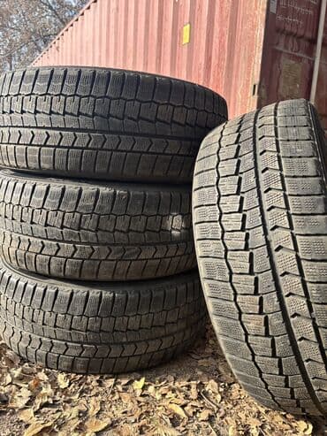 купить резину зимнюю в рассрочку: Шины 225 / 45 / R 18, Зима, Б/у, Комплект, Легковые, Япония, Dunlop — 1